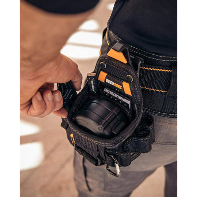 Швидкоз'ємна сумка для рулетки та ножа + блокнот та олівець ToughBuilt ClipTech TB-CT-25XB