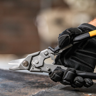 Ножницы по металлу ToughBuilt 243 мм Bulldog TB-H4-60-B