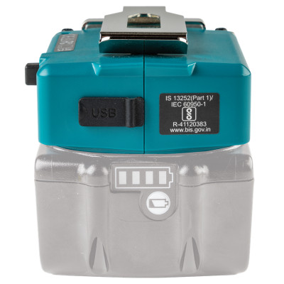 Адаптер USB Makita LXT 18 В TD00000111